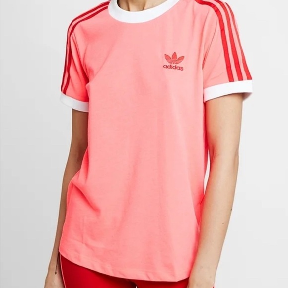 adidas Tops - Adidas Women’s Neon Pink Short Sleeve Tee